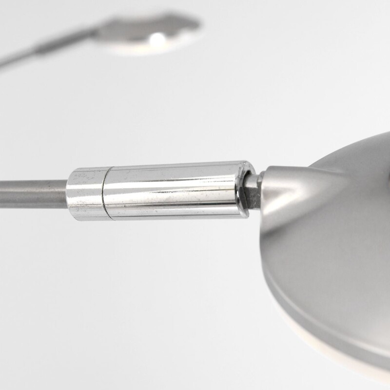 Lámpara de pie de vidrio y acero moderna Mexlite Synna - Imagen 12