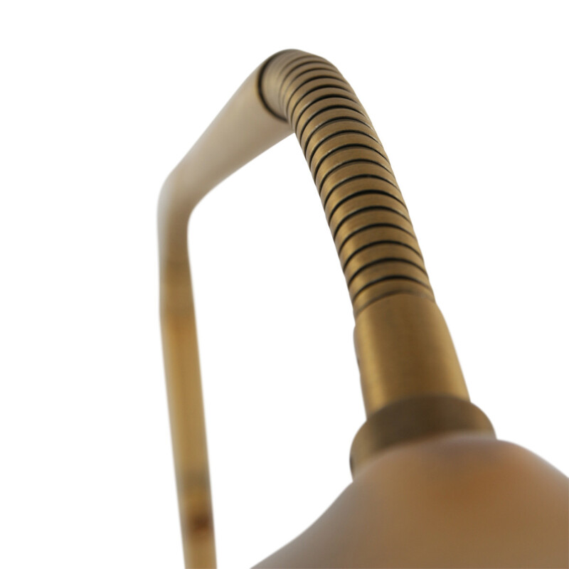 Lámpara de pie de lectura de bronce con brazo flexible Mexlite Biron - Imagen 6