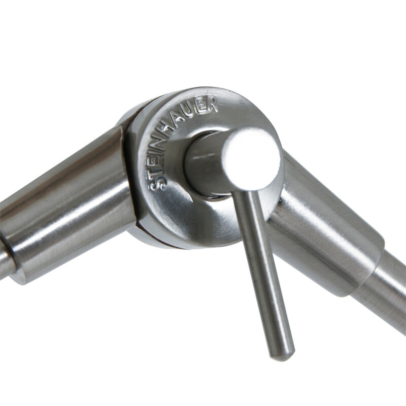 Lámpara de pie de metal moderna de acero Steinhauer Prestige Chic - Imagen 12