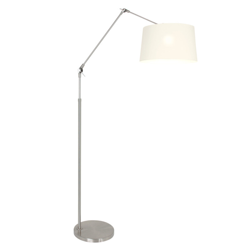 Lámpara de pie de metal moderna de acero Steinhauer Prestige Chic - Imagen 2