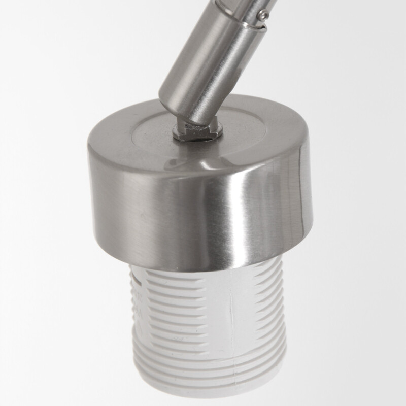 Lámpara de pie de metal moderna de acero Steinhauer Prestige Chic - Imagen 4