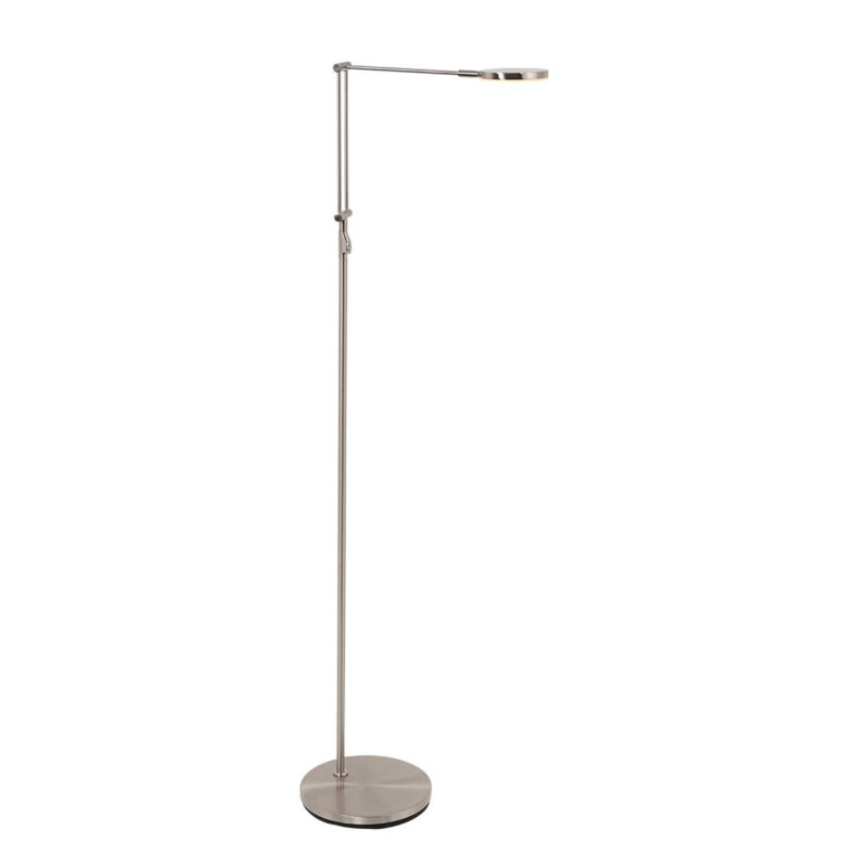 Lámpara de pie moderna ajustable de color acero Steinhauer Soleil - Imagen 10