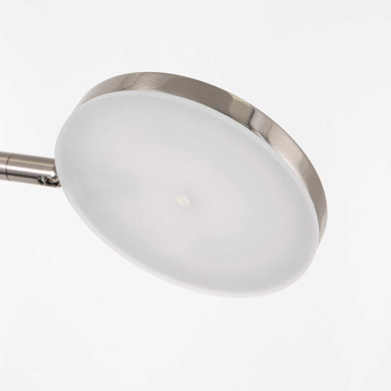 Lámpara de pie moderna ajustable de color acero Steinhauer Soleil - Imagen 15