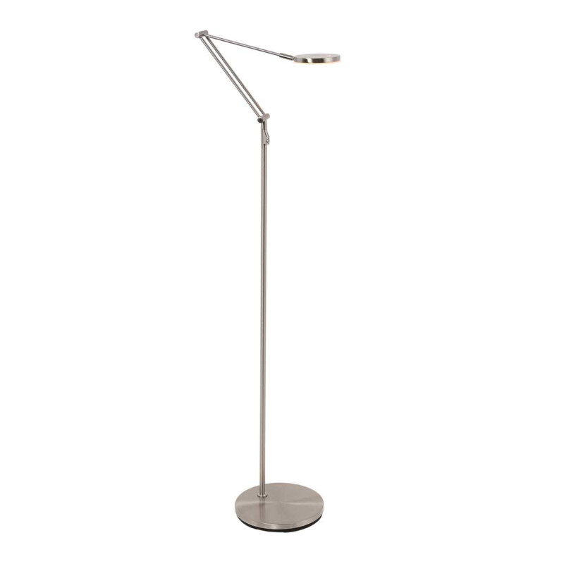 Lámpara de pie moderna ajustable de color acero Steinhauer Soleil - Imagen 2