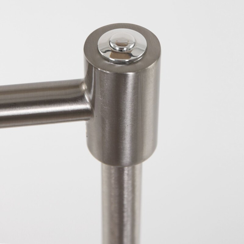 Lámpara de pie moderna de acero con brazo oscilante ajustable Mexlite Karl - Imagen 11