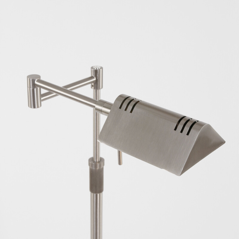 Lámpara de pie moderna de acero con brazo oscilante ajustable Mexlite Karl - Imagen 4