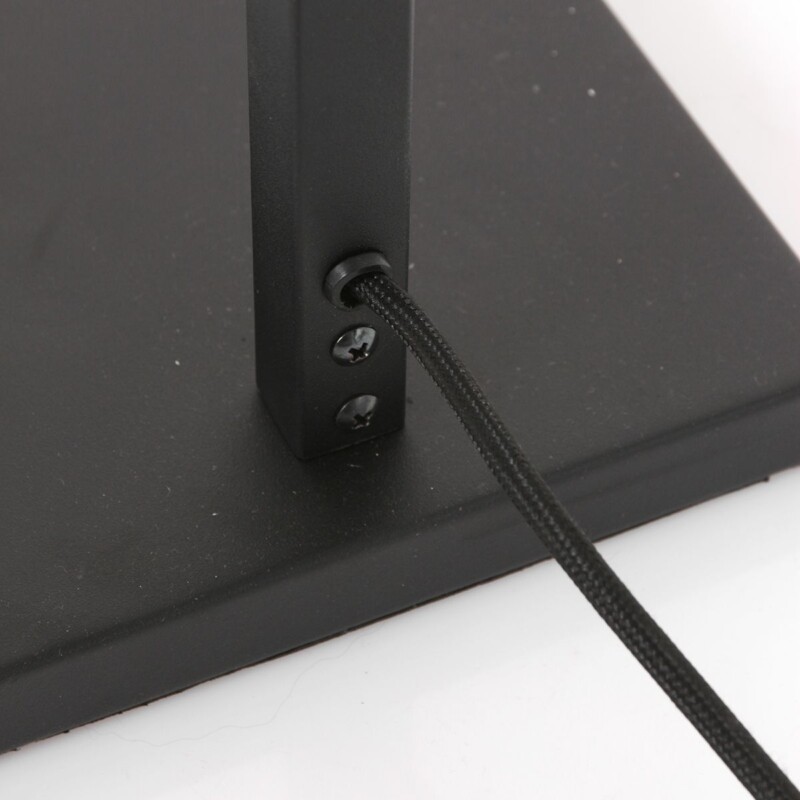 Lámpara de pie moderna negra Steinhauer Stang - Imagen 12