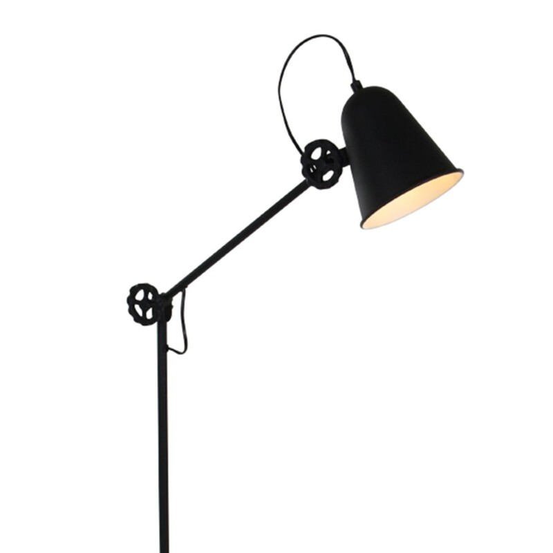 Lámpara de pie negra Anne Lighting Dolphin - Imagen 16