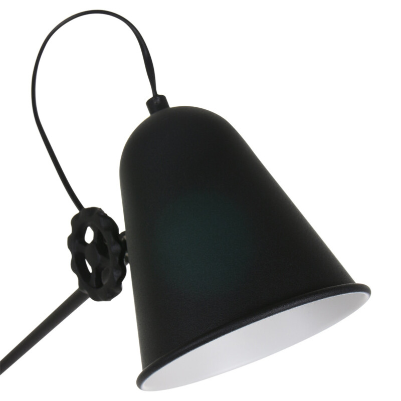 Lámpara de pie negra Anne Lighting Dolphin - Imagen 5
