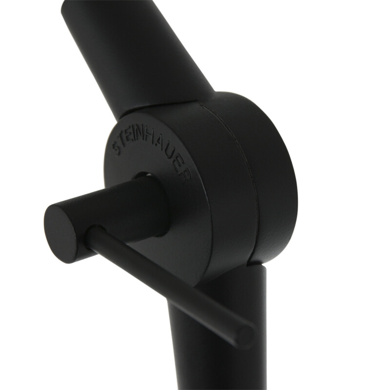 Lámpara de pie negra de metal de moda Steinhauer Prestige Chic - Imagen 14