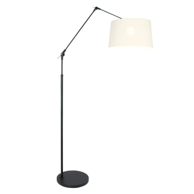 Lámpara de pie negra de metal de moda Steinhauer Prestige Chic - Imagen 2