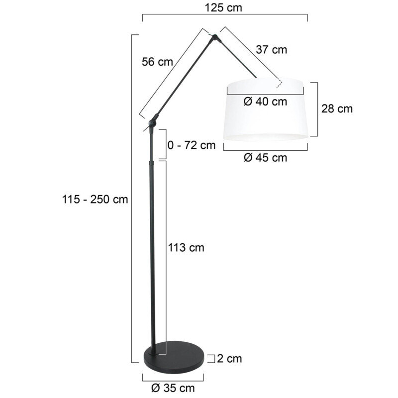 lampara-de-pie-negra-articulada-steinhauer-sparkled-8183zw-6