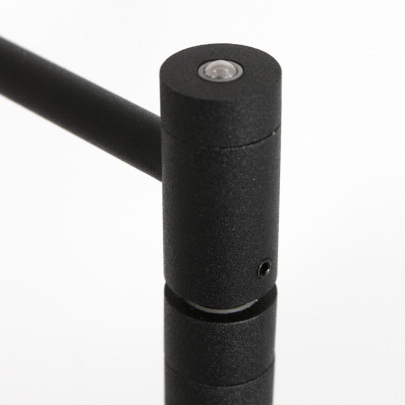 Lámpara de pie negra orientable Steinhauer Retina - Imagen 5