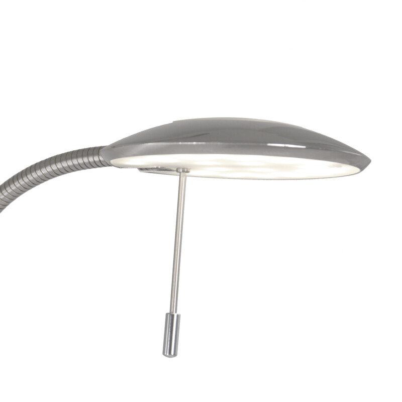 Lámpara de pie para lectura ajustable Steinhauer Zentih acero - Imagen 5