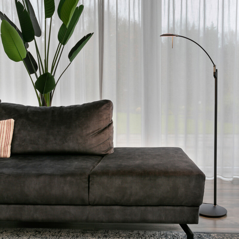 Lámpara de pie para lectura Steinhauer Zenith, LED negro - Imagen 3