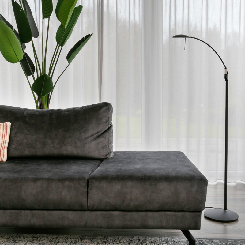 Lámpara de pie para lectura Steinhauer Zenith, LED negro - Imagen 4