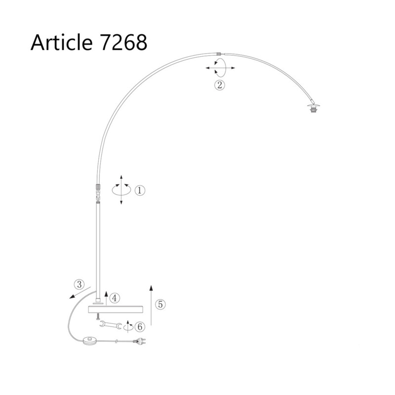 lampara-de-pie-regulable-steinhauer-sparkled-light-blanco-7268zw-9