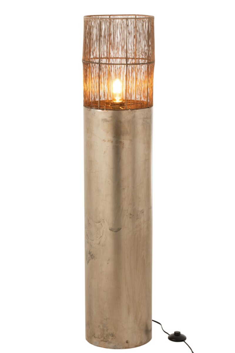 lampara-de-pie-rustica-dorada-con-marron-jolipa-nona-17251-3
