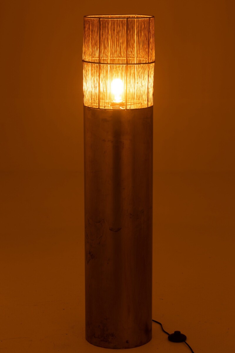 lampara-de-pie-rustica-dorada-con-marron-jolipa-nona-17251-4