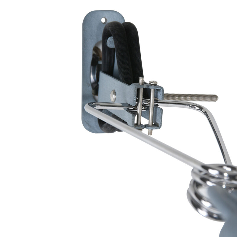 Aplique de pared de metal gris industrial Mexlite Nove - Imagen 5