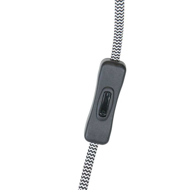 Aplique de pared de metal gris industrial Mexlite Nove - Imagen 9