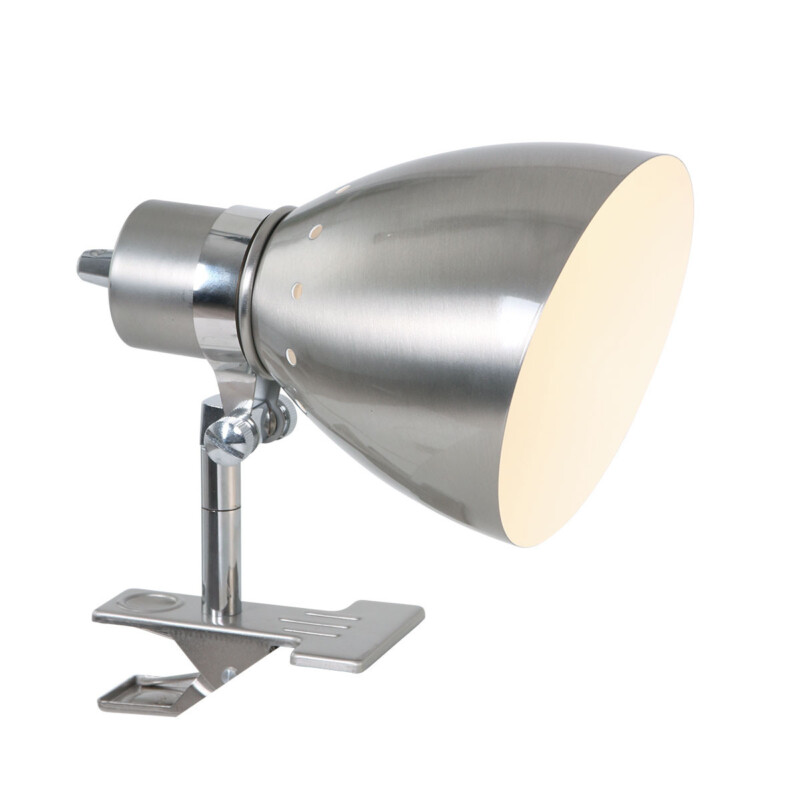 Lámpara de pared industrial de acero con foco ajustable Steinhauer Spring - Imagen 2
