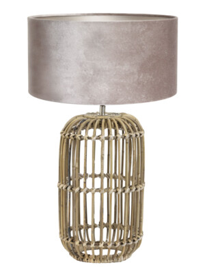 lampara-de-ratan-con-terciopelo-gris-light-y-living-seram-7022b