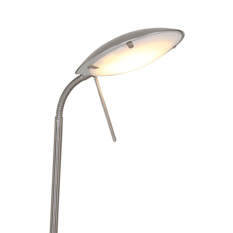 Lámpara de mesa de vidrio y acero moderna Mexlite Eloi - Imagen 10