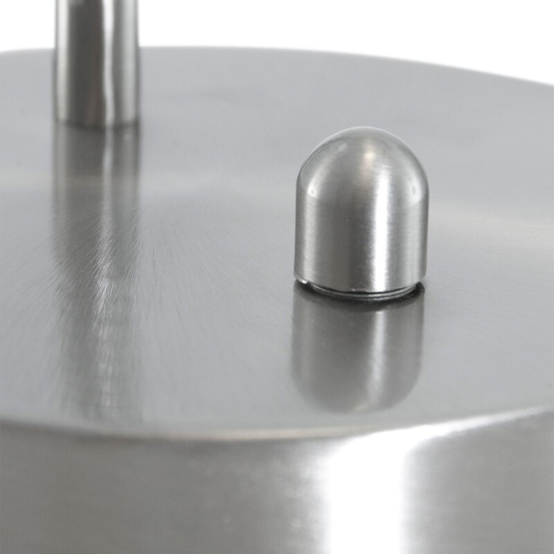Lámpara de mesa de vidrio y acero moderna Mexlite Eloi - Imagen 12