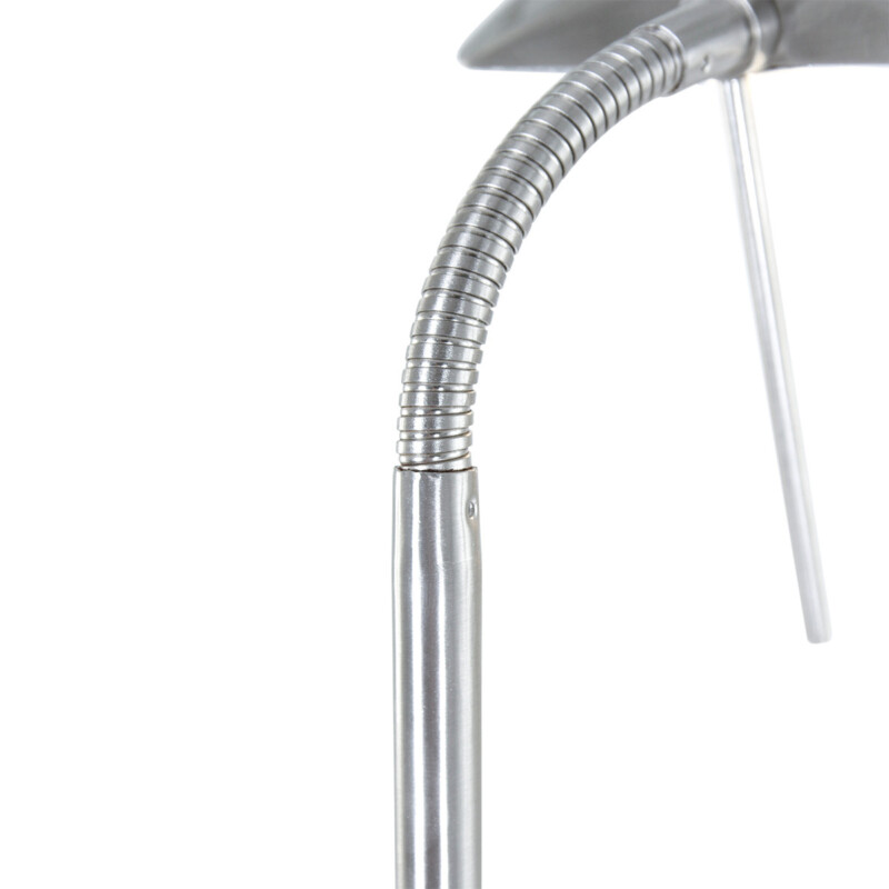 Lámpara de mesa de vidrio y acero moderna Mexlite Eloi - Imagen 4