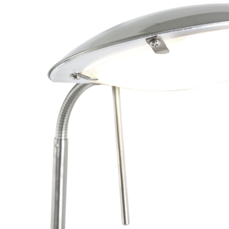 Lámpara de mesa de vidrio y acero moderna Mexlite Eloi - Imagen 5