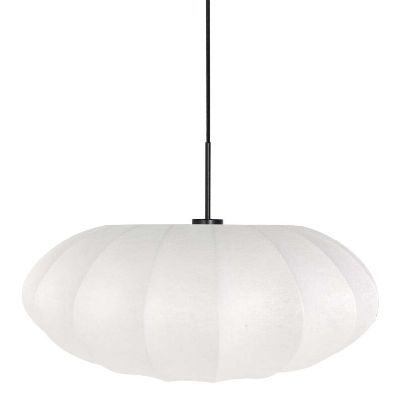 lampara-de-techo-con-cable-en-negro-y-tulipa-blanca-steinhauer-sparkled-light-blanco-y-negro-3809zw-6