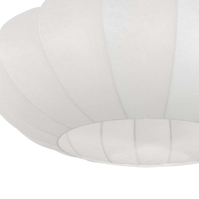 lampara-de-techo-con-tulipa-blanca-steinhauer-sparkled-light-acero-y-blanco-3808st-4