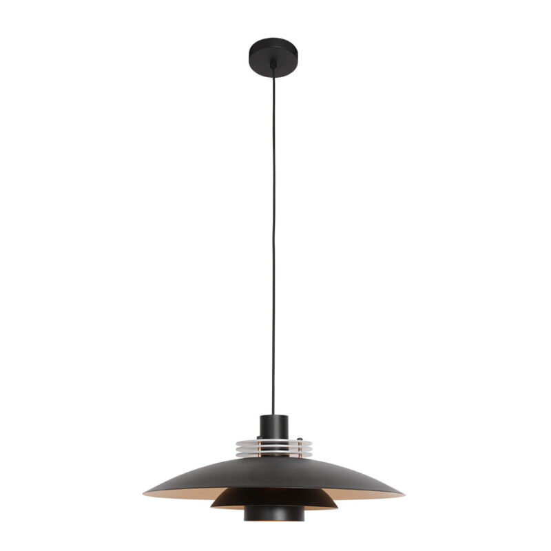 Lámpara de techo de diseño negra Anne Lighting Flinter - Imagen 2