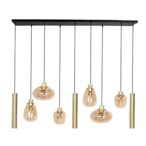 lampara-de-techo-dorada-con-seis-bombillas-de-estilo-moderno-steinhauer-reflexion-laton-y-negro-3797me-2
