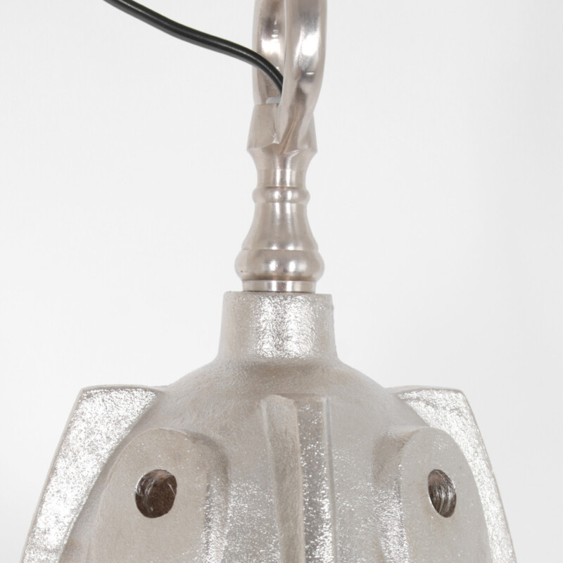 Lámpara colgante retro de aluminio y vidrio Steinhauer Tuk - Imagen 13