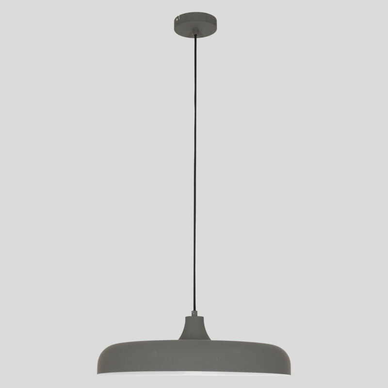 Lámpara colgante retro de metal gris Steinhauer Krisip - Imagen 15