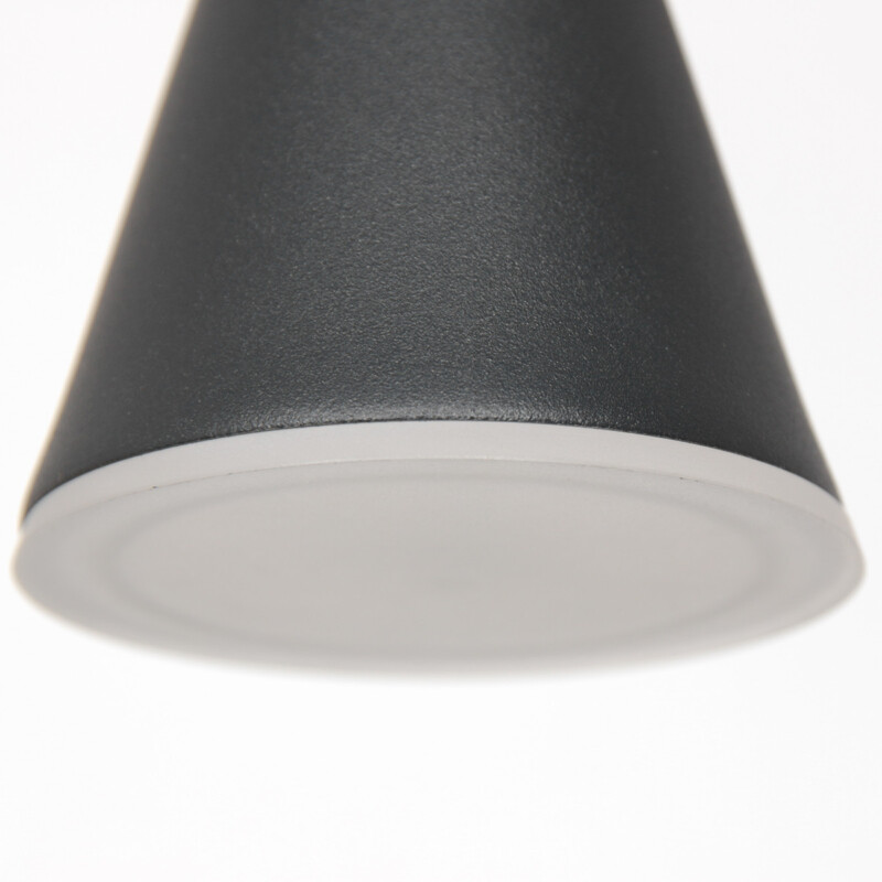 Suspensión moderna de metal negro Steinhauer Vortex - Imagen 16