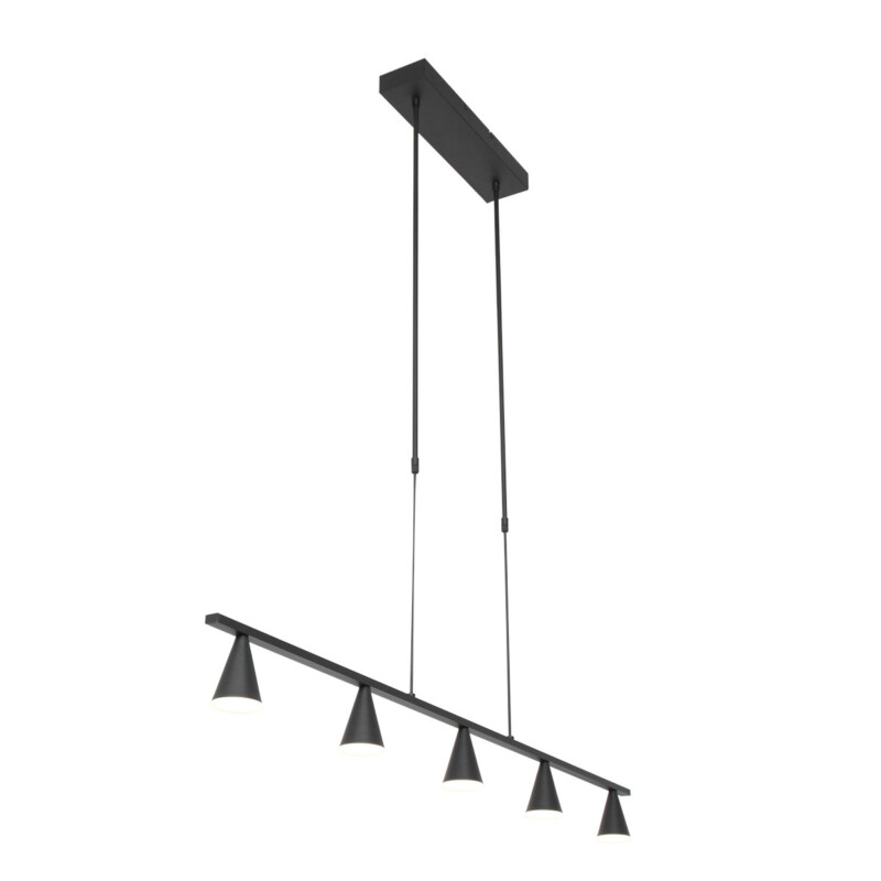 Suspensión moderna de metal negro Steinhauer Vortex - Imagen 2