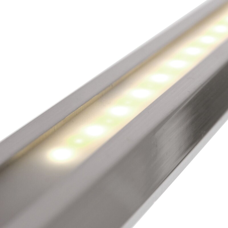 Lámpara de techo LED Steinhauer Humilus, color acero - Imagen 13