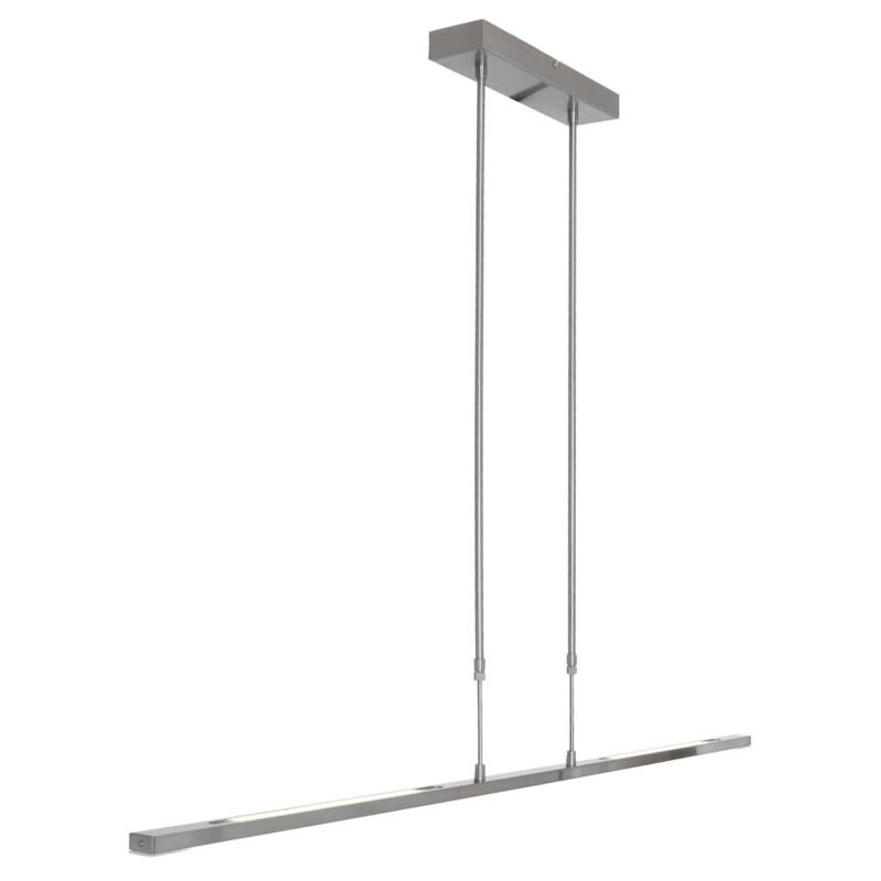 Lámpara de techo LED Steinhauer Humilus, color acero - Imagen 2