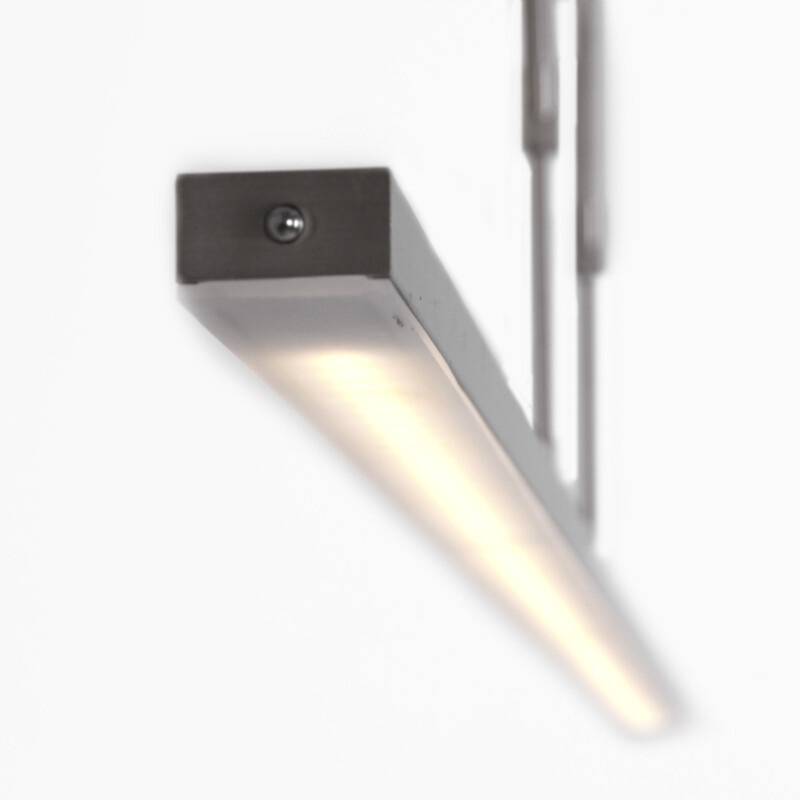 Lámpara de techo LED Steinhauer Humilus, color acero - Imagen 4