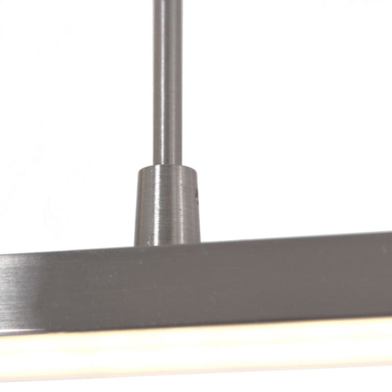 Lámpara de techo LED Steinhauer Humilus, color acero - Imagen 5