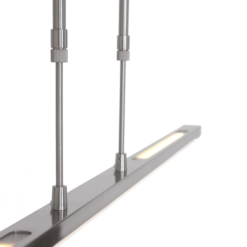 Lámpara de techo LED Steinhauer Humilus, color acero - Imagen 6