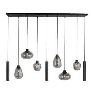 lampara-de-techo-negra-con-seis-bombillas-de-estilo-moderno-steinhauer-reflexion-vidrio-ahumado-y-negro-3796zw-2