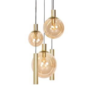 lampara-de-techo-triple-moderna-en-dorado-con-bombillas-redondas-steinhauer-bollique-amber-y-laton-3801me