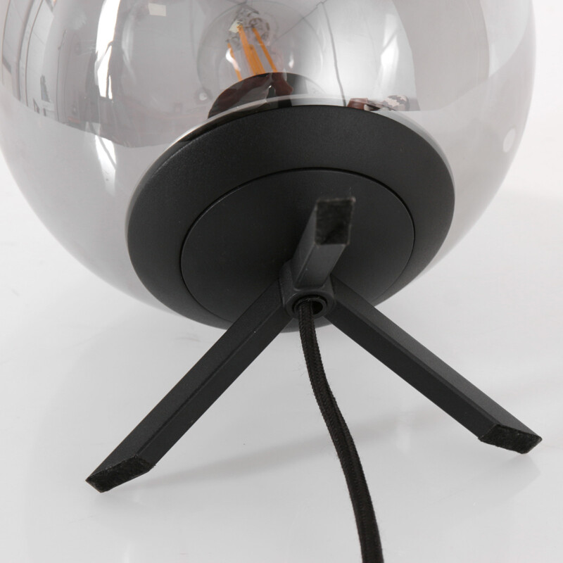 Lámpara esfera cristal ahumado Steinhauer Bollique - Imagen 5
