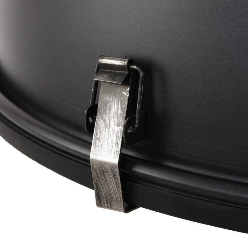 Lámpara colgante industrial de vidrio y metal negro Steinhauer Bikkel - Imagen 4