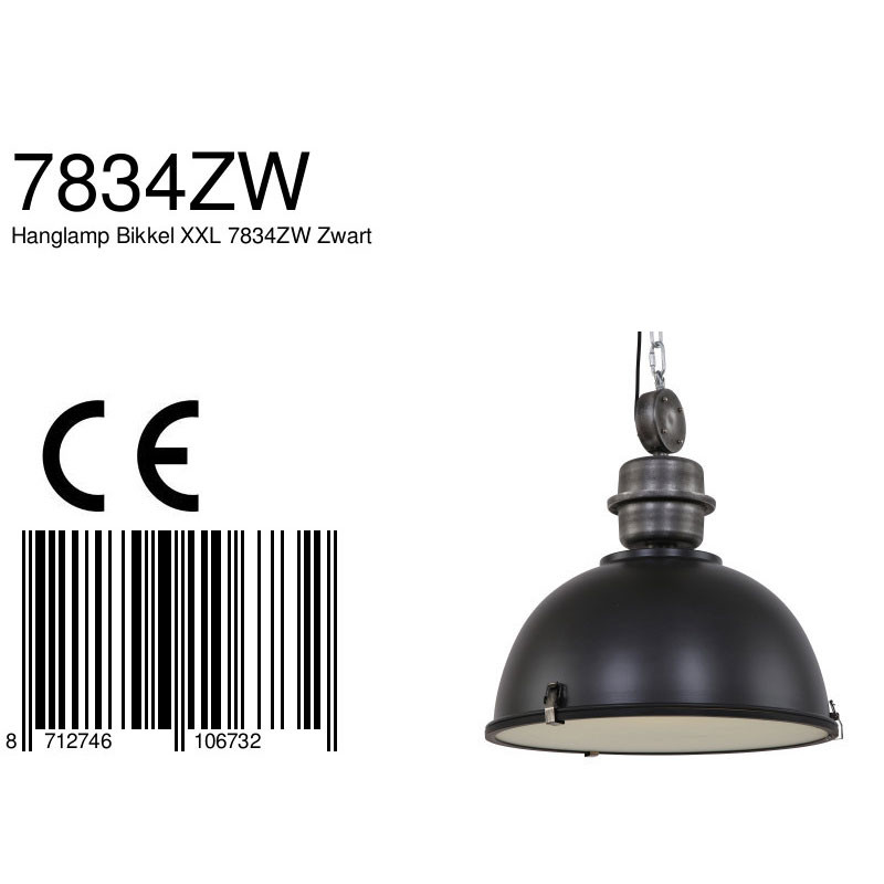 lampara-industrial-para-comedor-negra-steinhauer-bikkel-xxl-52-cm-7834zw-8
