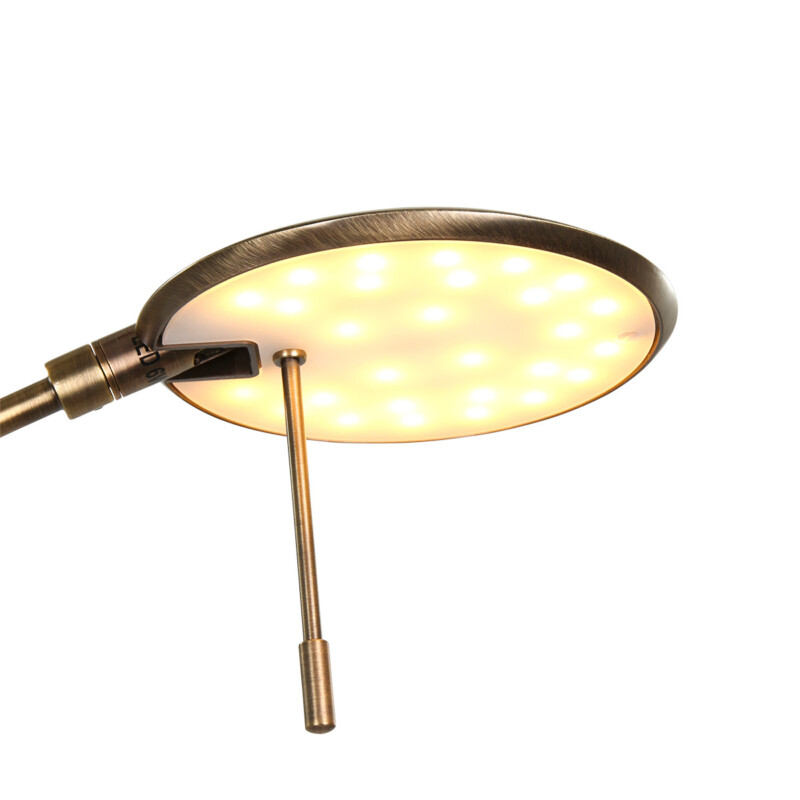 Lámpara LED de pie bronce Steinhauer Zenith - Imagen 4